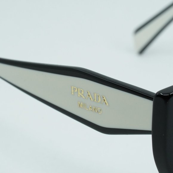 FINAL PRICE NEW PRADA PR14WS 09Q5S0 BLACK DARK GREY SUNGLASSES - Picture 11 of 12